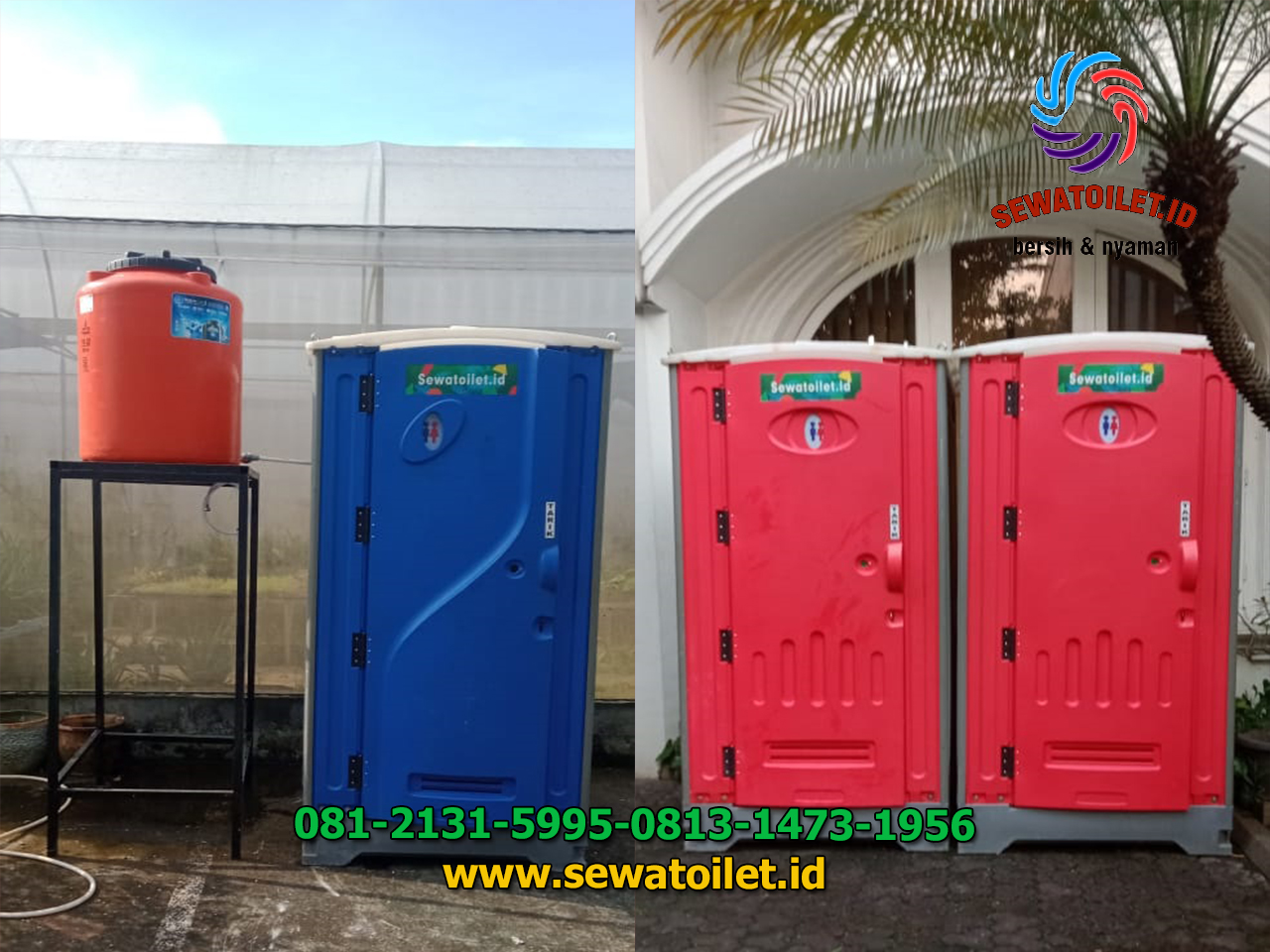 Jasa Sewa Toilet Portable Bersih Harum di Tangerang