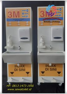 Sewa Wastafel Portable dan Hand Sanitizer Otomatis Service 24 Jam