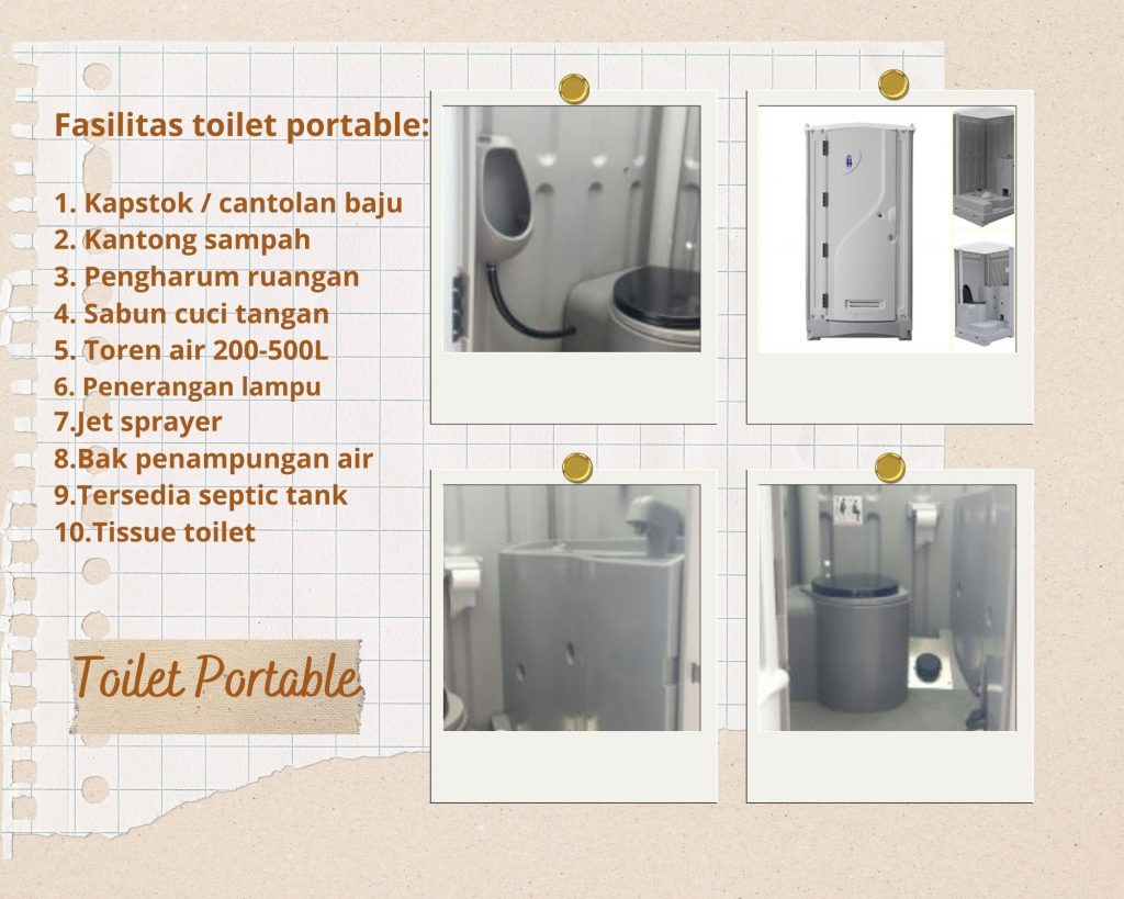 Sewa Toilet Portable Kayu Putih Pulo Gadung Jakarta Timur