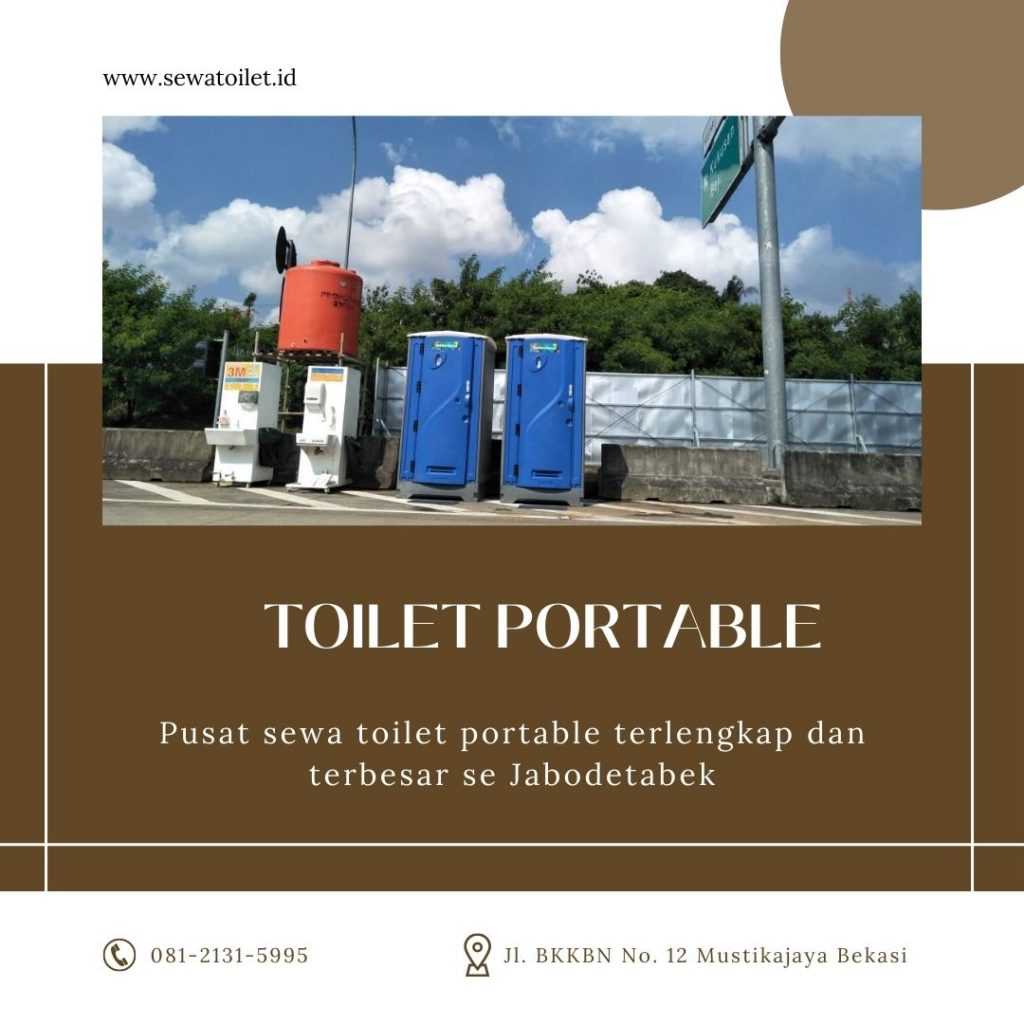Sewa Toilet Portable Daerah Pamoyanan Bogor Selatan