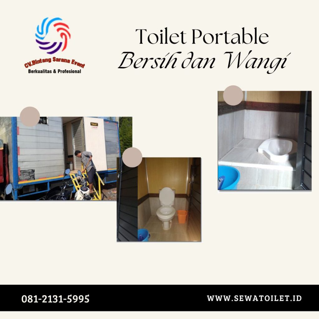 Sewa Toilet Portable Daerah Kedung Halang Bogor Utara