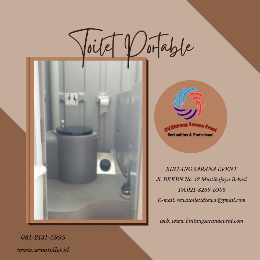 Sewa Toilet Portable Di Kencana Tanah Sareal Bogor