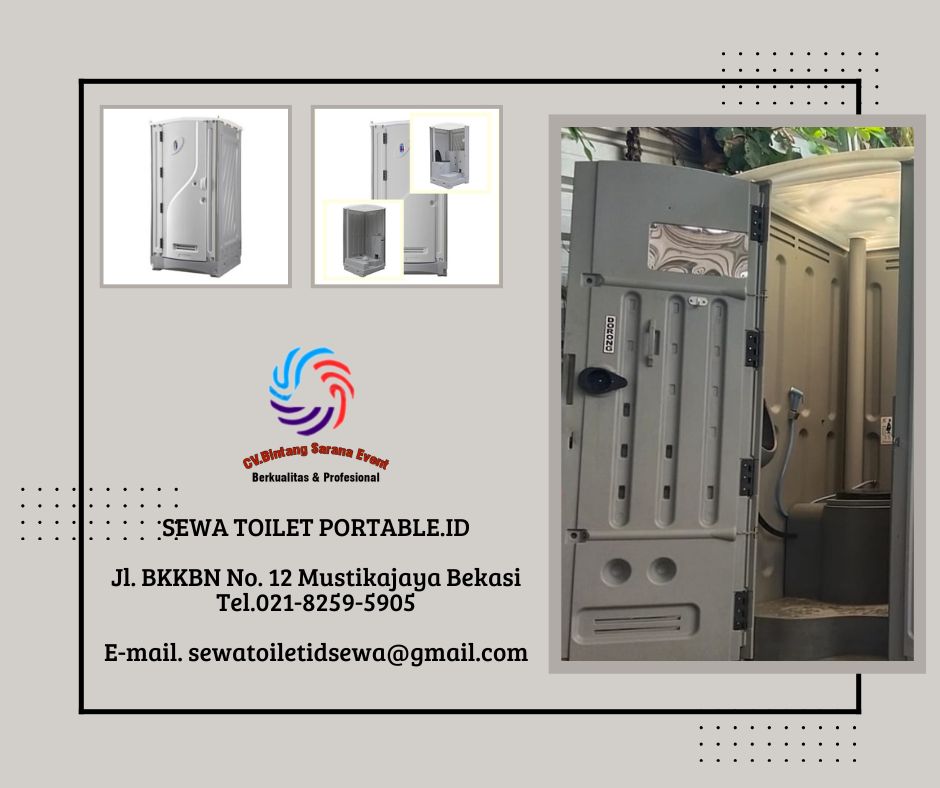 Penyewaan Toilet Portable Bersih Berkualitas Bandung