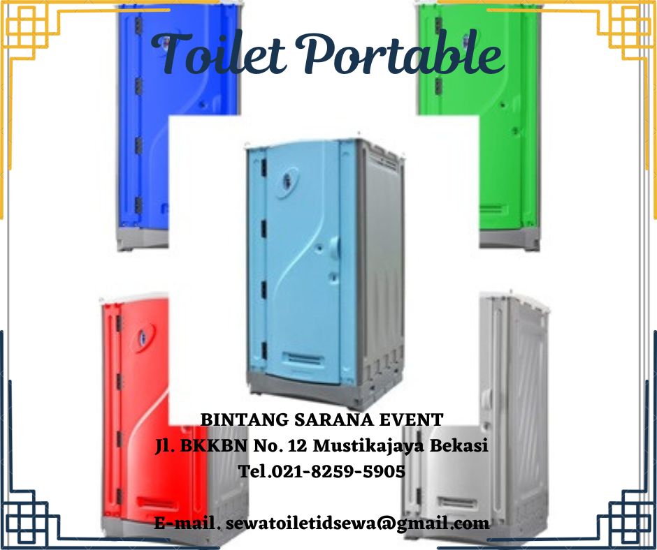 Tempat Peminjaman Toilet Portable Bersih Dan Sehat Bekasi