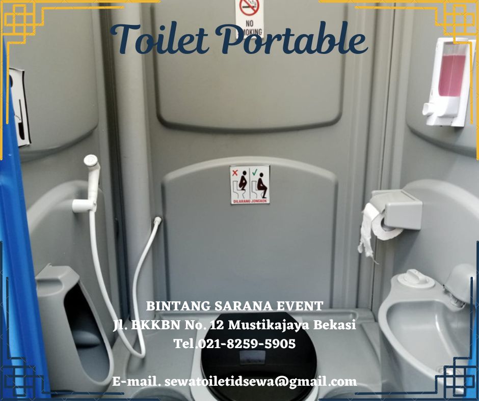 Tempat Peminjaman Toilet Portable Bersih Dan Sehat Bekasi
