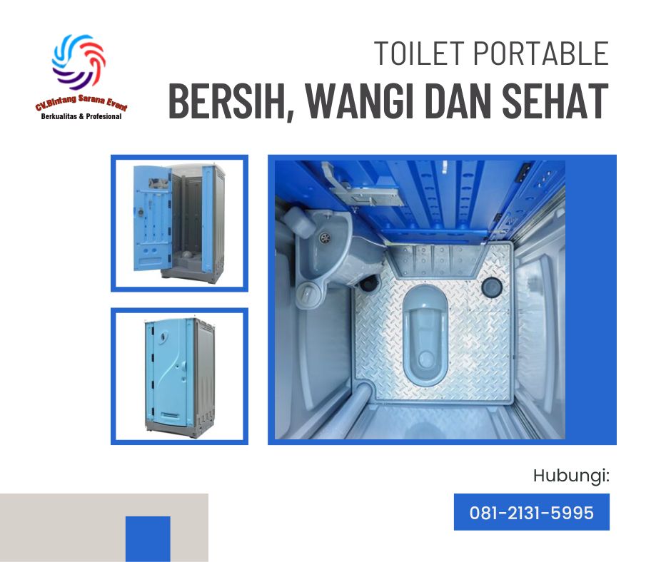 Menyewakan Toilet Portable Praktis Berkualitas Ciketing