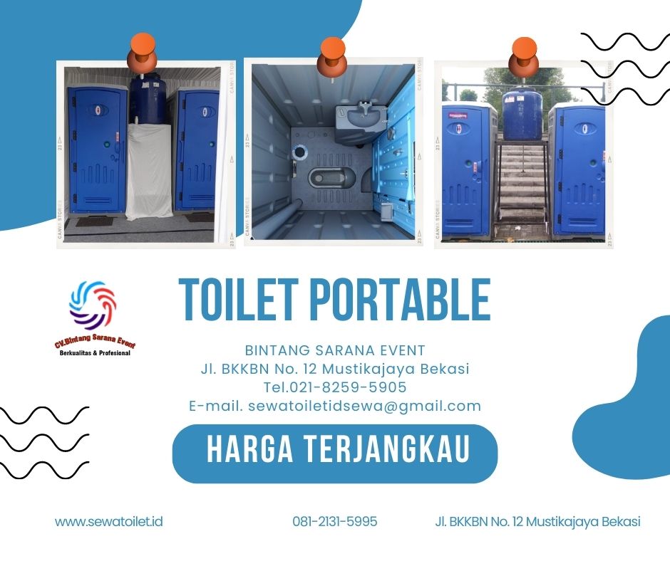 Tempat Pinjam Toilet Portable Bersih Dan Steril Di Jakarta