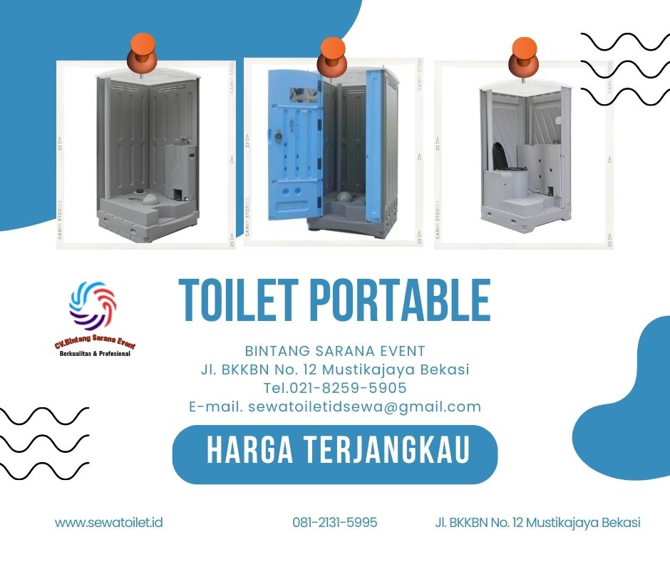 Tempat Pinjam Toilet Portable Bersih Dan Steril Di Jakarta