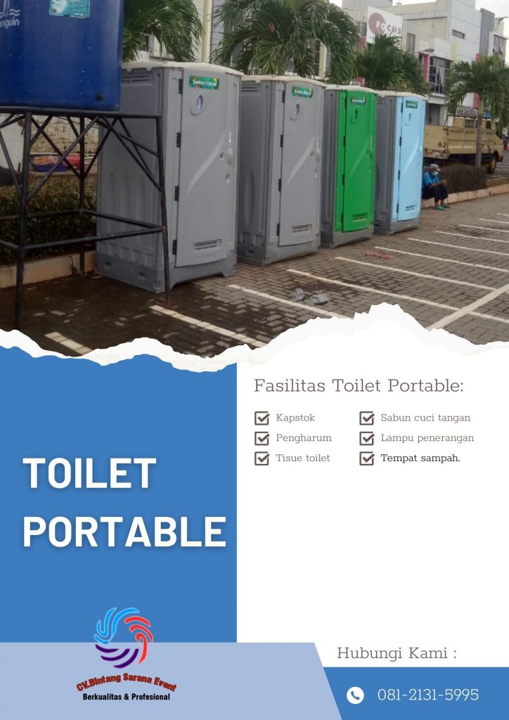 Menyewakan Toilet Portable Untuk Kegiatan Proyek 2023