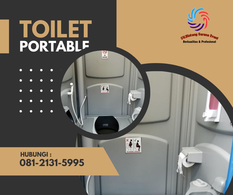 Rental Toilet Portable Terbaik Harga Murah Tangerang
