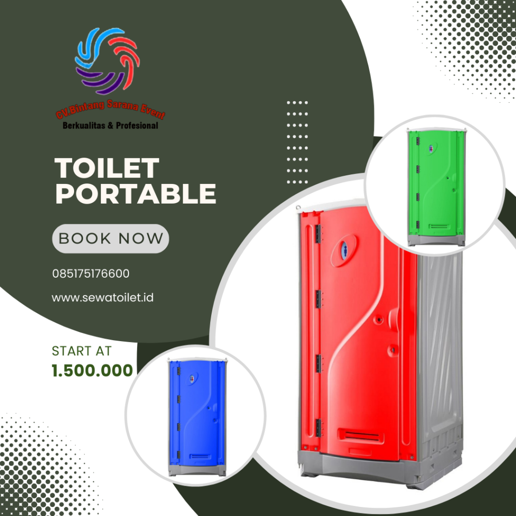 Gudang Sewa Toilet Portable Tanah Sareal Bogor