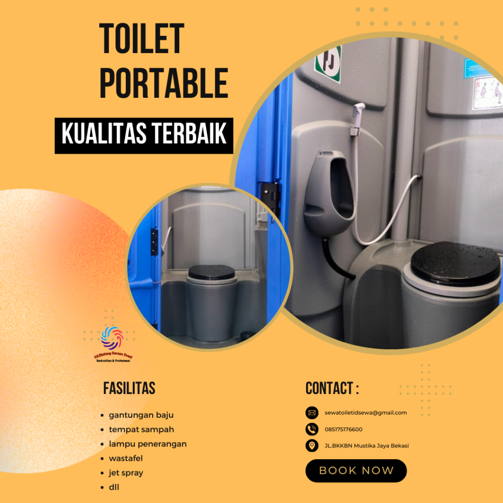 Sewa Toilet Portable Kualitas Terbaik Pasar Rebo Jakarta Timur