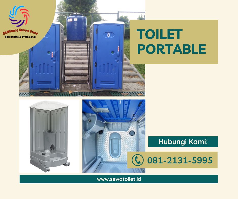 Sewa Toilet Umum Portable Jakarta Berkualitas