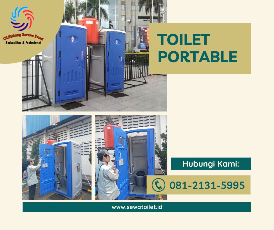 Sewa Toilet Umum Portable Jakarta Berkualitas