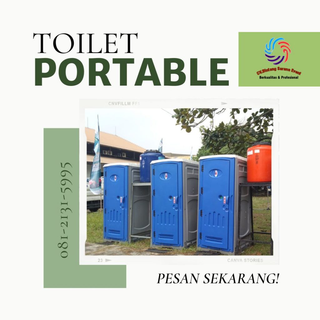 Sewa Toilet Portable Manggarai Selatan Tebet Jakarta Selatan
