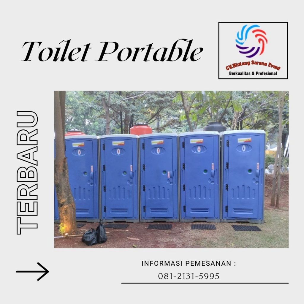 Sewa Toilet Portable Ramah Lingkungan Di Johar Baru Jakarta Pusat