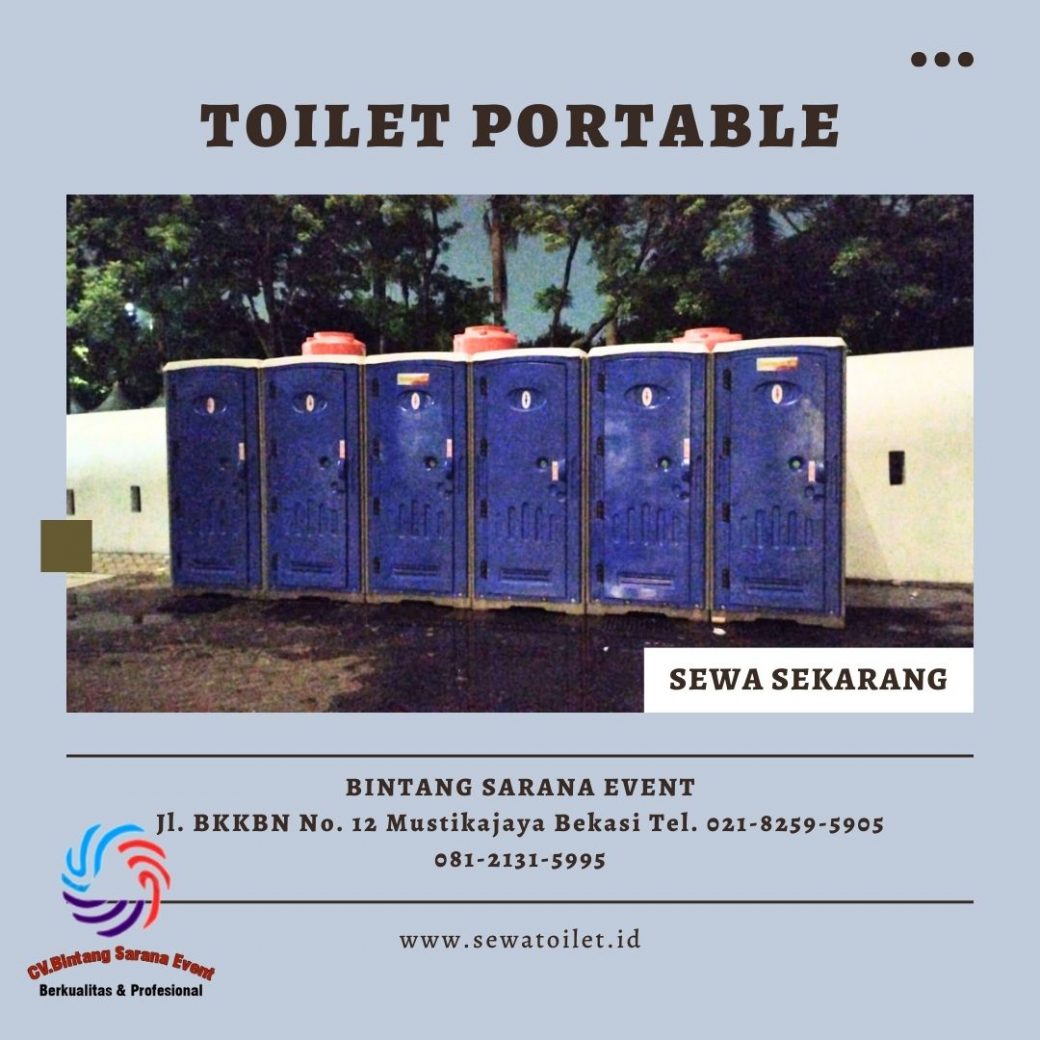 Sewa Portable Toilet Praktis Dan Modern Di Galur Johar Baru Jakarta Pusat