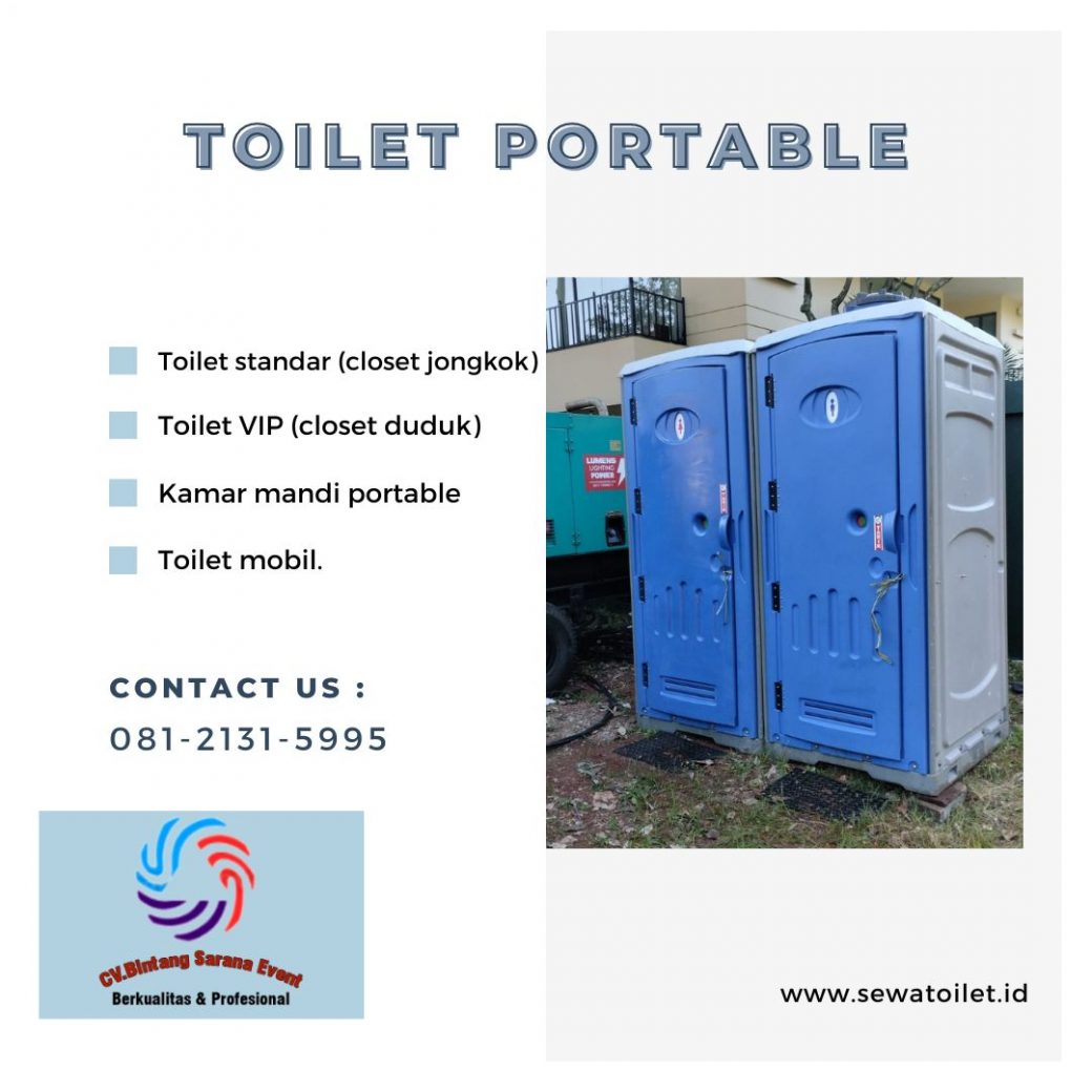 Sewa Toilet Portable Standar Kampung Rawa Johar Baru Jakarta Pusat