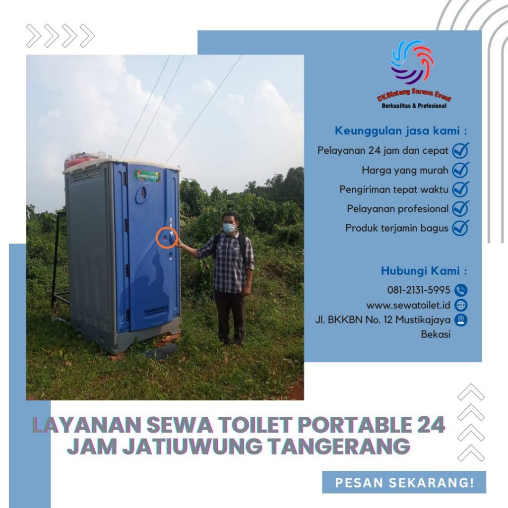 Layanan Sewa Toilet Portable 24 jam Jatiuwung Tangerang
