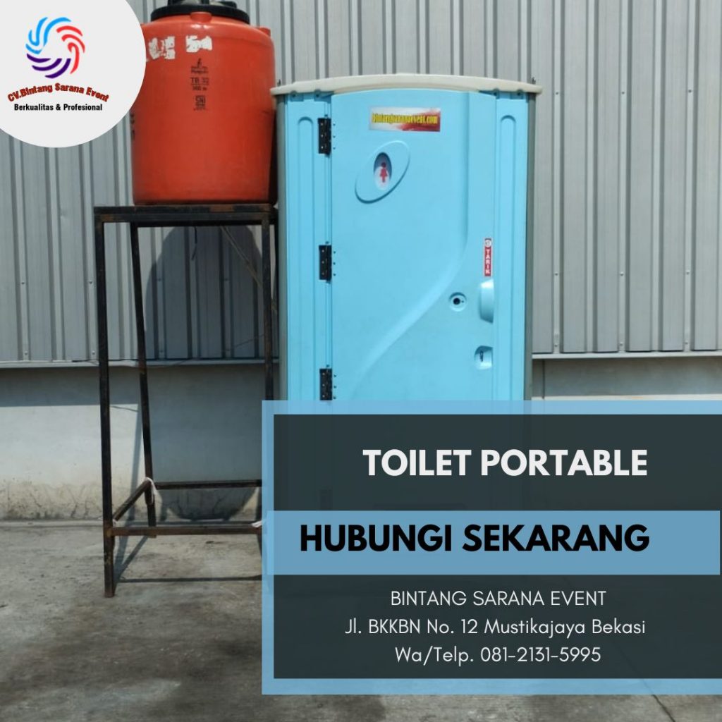 Sewa Toilet Portable Bersih Anti Mahal Bogor