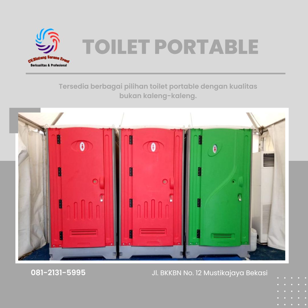 Rental Toilet Portable Bersih Di Wilayah Cengkareng Barat Jakarta Barat