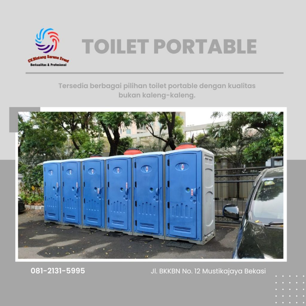 Rental Toilet Portable Bersih Di Wilayah Cengkareng Barat Jakarta Barat