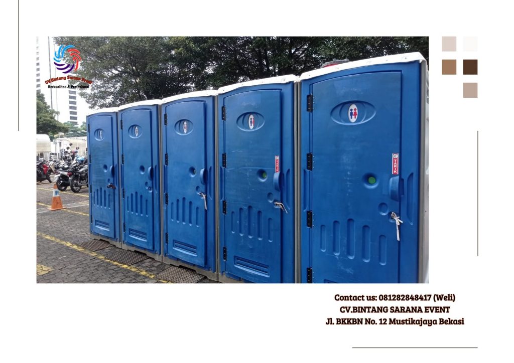 Pusat Sewa Toilet Portable Lengkap di Jakarta