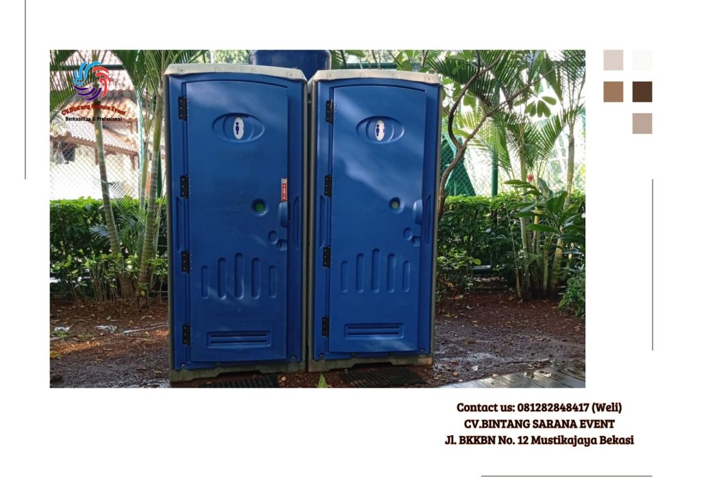 Pusat Sewa Toilet Portable Lengkap di Jakarta