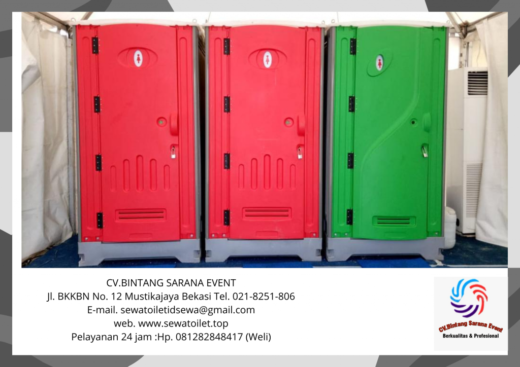 Tempat Sewa Toilet Portable Daerah Cikarang Bekasi Berkualitas