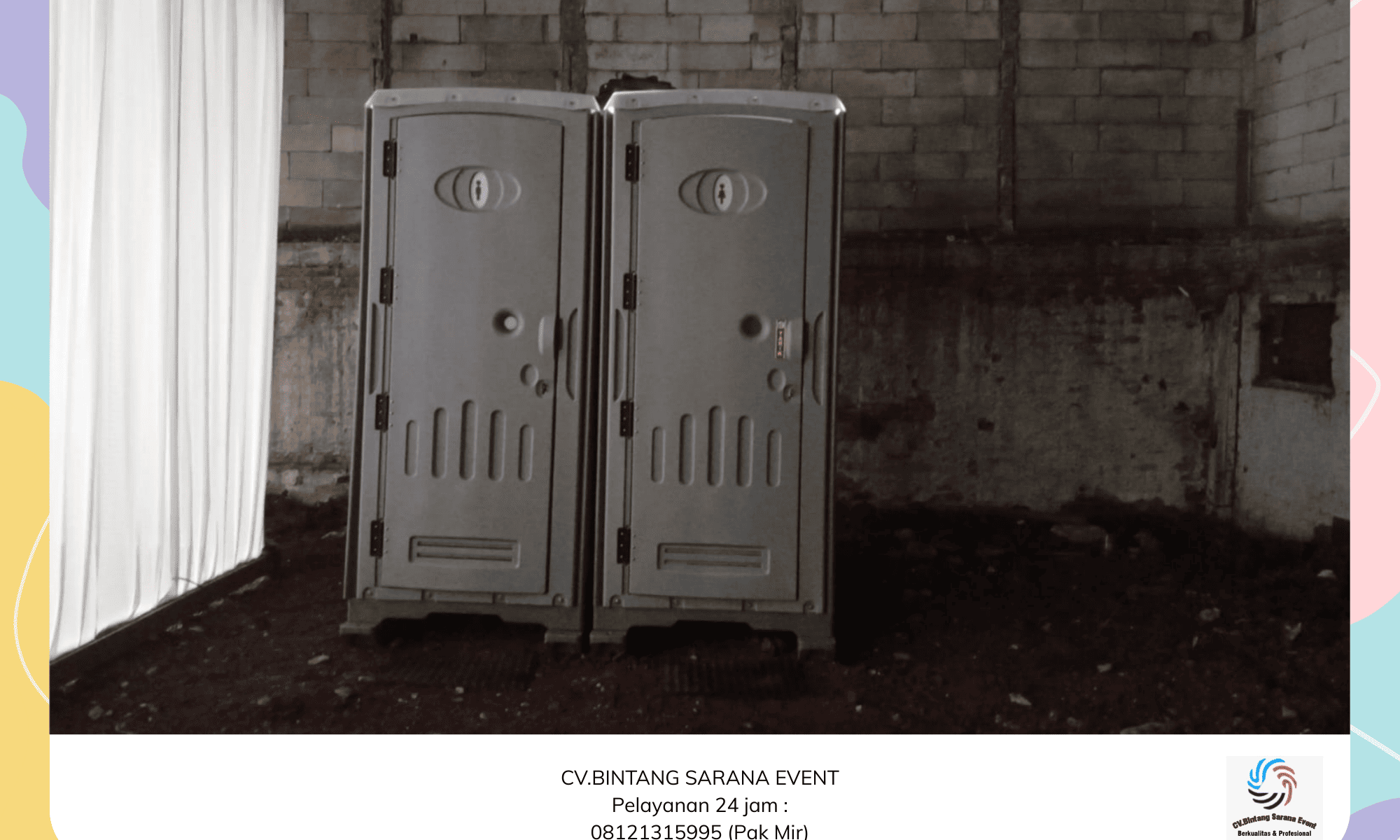 Jasa Sewa Toilet Portable Berkualitas Area Cikarang