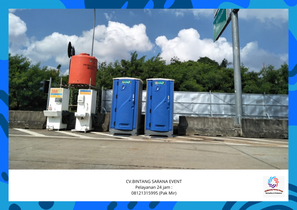 Sewa Tenda Roder Dan Toilet Portable Area Cikarang