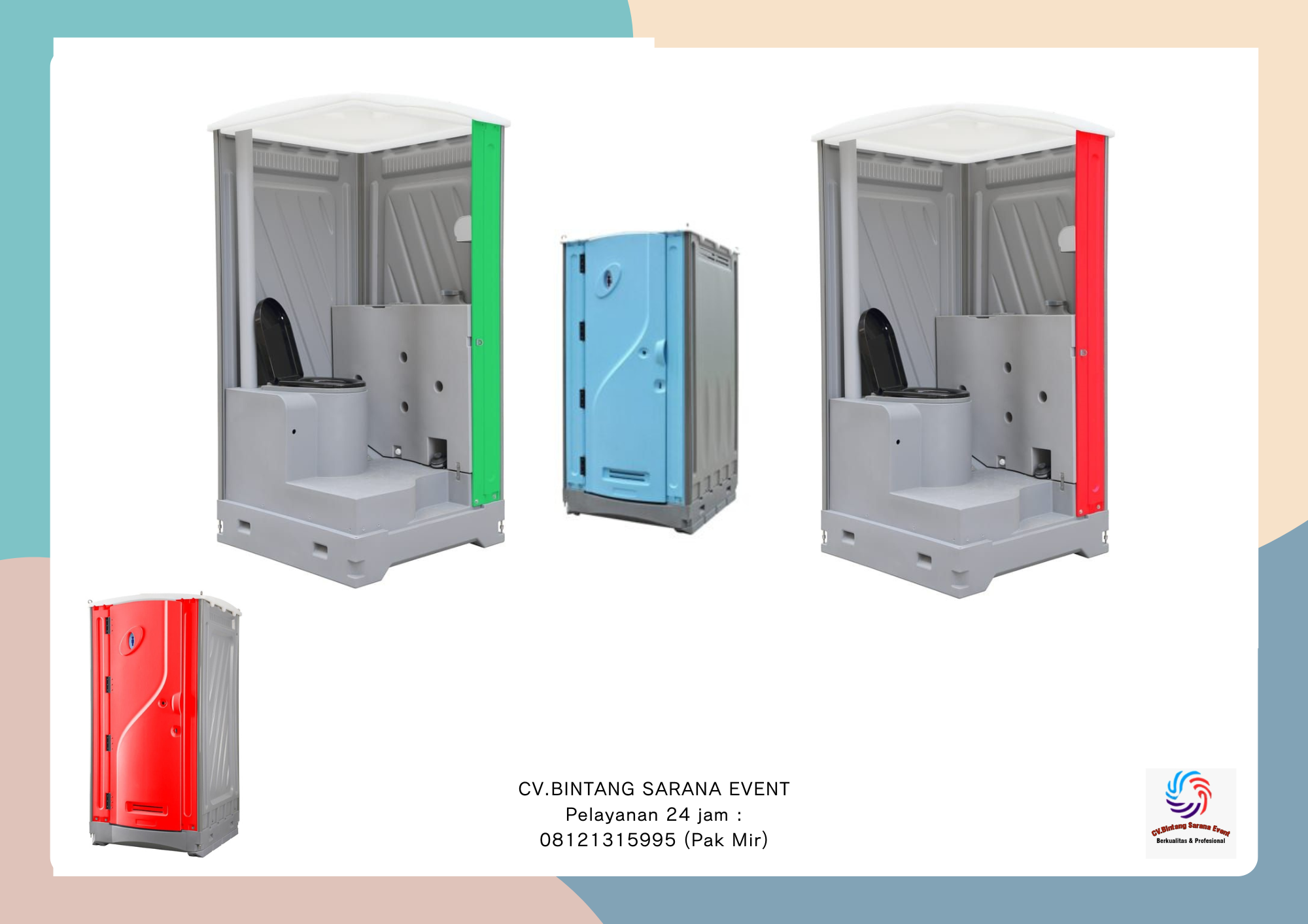 Jasa Sewa Toilet Portable Bersih Higienis Area Cirebon